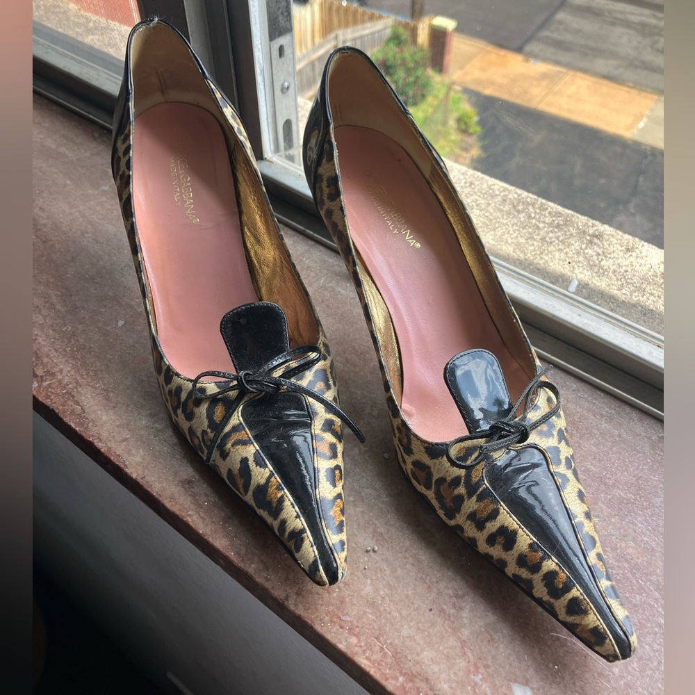 Leopard Dolce & Gabbana heels